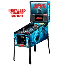 Stern Jaws Pro Pinball Machine With Installed Shaker Motor
