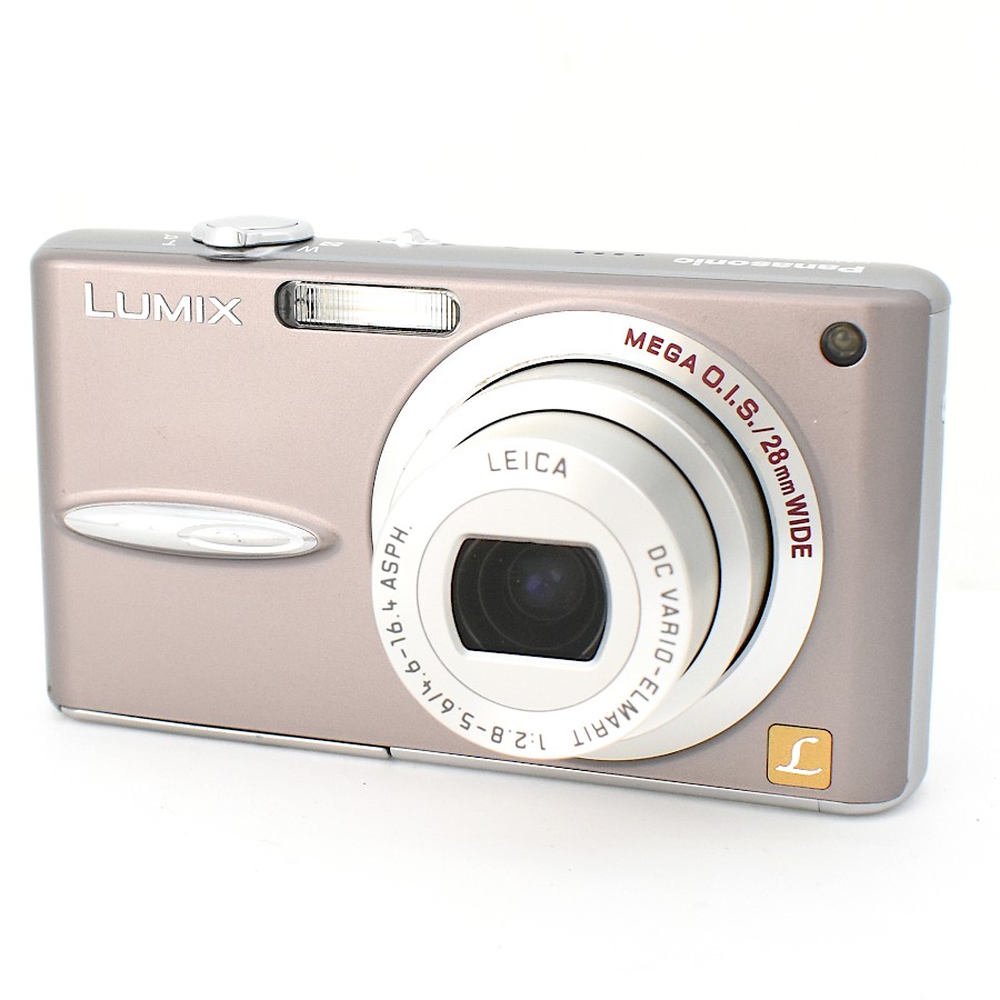 Panasonic　LUMIX DMC-FX30　ピンク Mint+]Panasonic LUMIX DMC-FX30 Pink Brown Compact Digital Camera