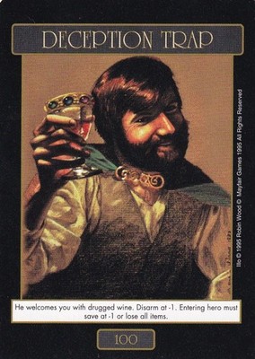 Deception Trap - FAD Base Set - Fantasy Adventures CCG