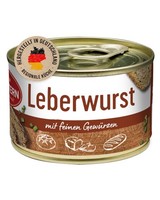 Leberwurst Schefleisch GewüRze SpezialitäT Konservendose 160G Hausmacher