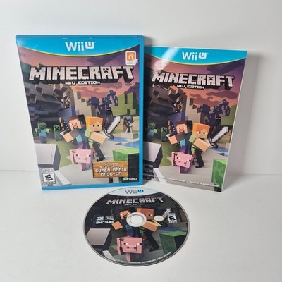 Minecraft Wii U Edition Nintendo Wii U Complete w/ Case Manual & Disc Tested