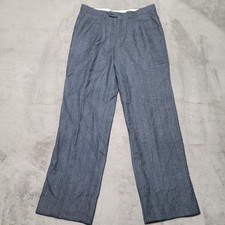 Vtg Valentino Mens Wool Pants Size 30