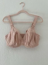 Understance Cora Flexeire Smooth Lace Nursing Bra Powder Pink Size 34G
