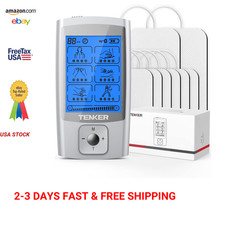 TENS Unit Muscle Stimulator 24 Modes EMS Machine for Pain Relief Therapy