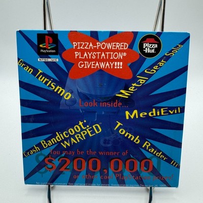 1998 Pizza Hut Demo Disc 1 Sony PlayStation 1 PS1 Metal Gear Solid SCUS-94292