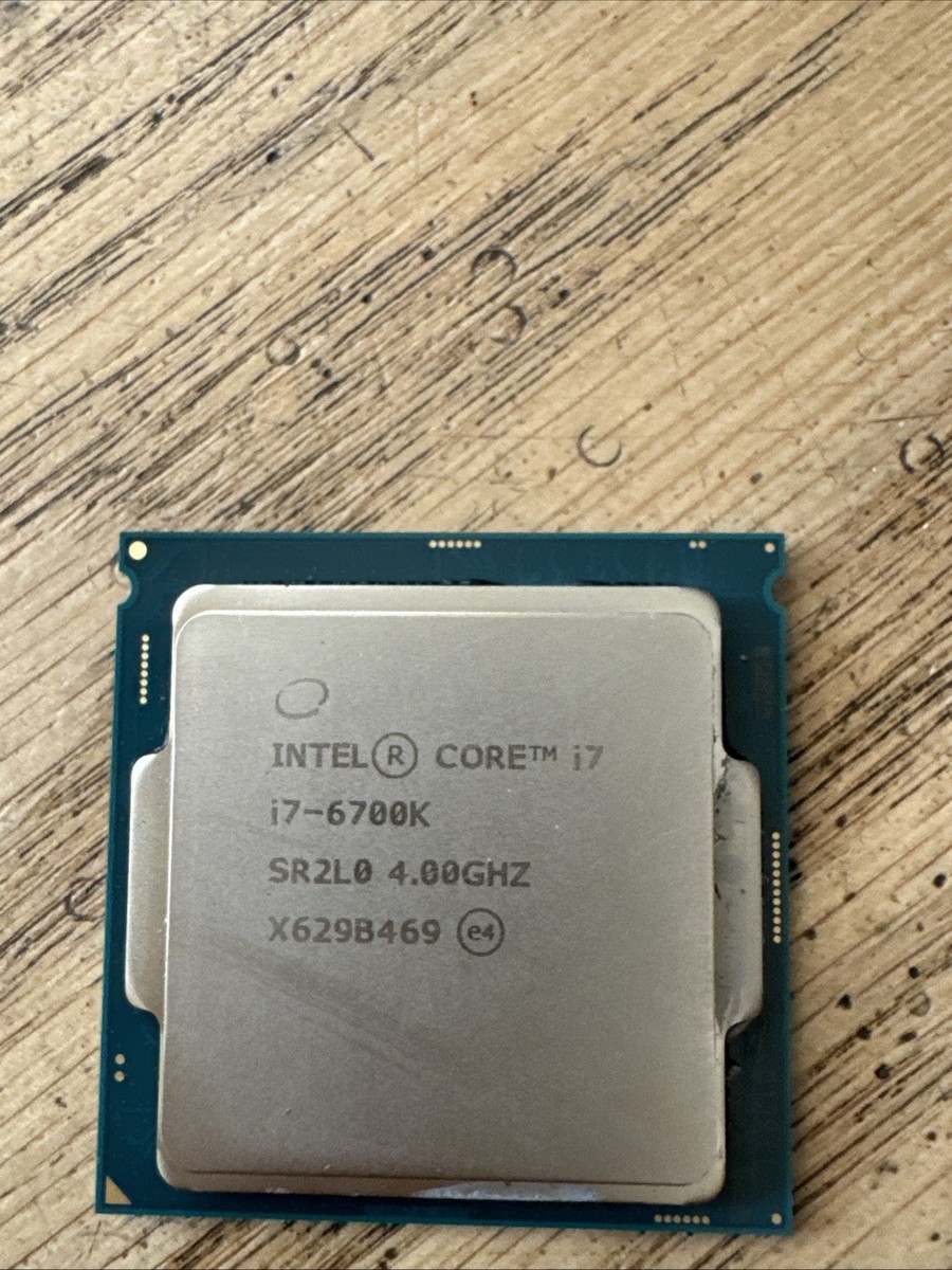 Intel 6th Gen Core i7-6700K 4.0GHz 4-Core LGA1151 CPU SR2L0