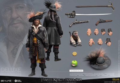 EKUAZ Studio EKS012D 1/6 Captain Barbosa Pirates of the Caribbean Deluxe 2026NEW