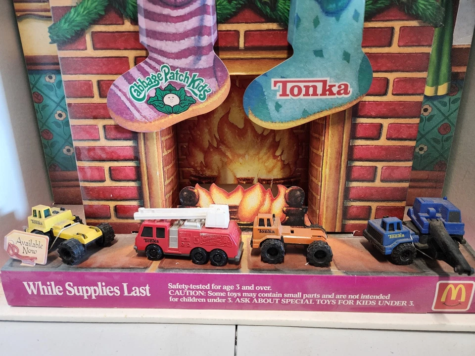 McDonald's Happy Meal Cabbage Patch Kids and Tonka Construction Toy Display Kit - Image 3 of 4