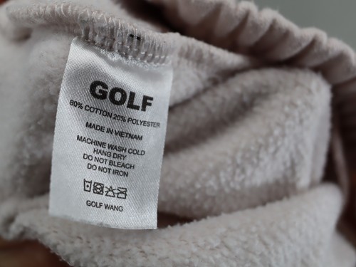 Tyler The Creator Golf Wang Logo Men’s Sweatpants Sz M Pink Fleece Joggers - Picture 4 of 6