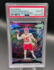 Panini Prizm Fireworks Patrick Mahomes II #1 Silver Prizm PSA 10 Chiefs