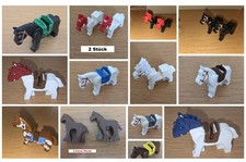    Lego Pferde Konvolut mit Sattel und ohne S...