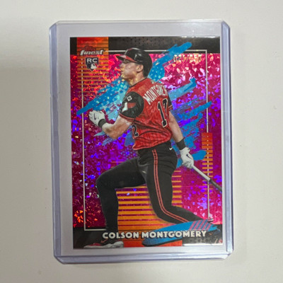 Topps 2025 Finest Colson Montgomery RC Refractor #170 Chicago White Sox Card
