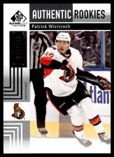 2011-12 SP Game Used Patrick Wiercioch Rookie 285/699 Ottawa Senators #108