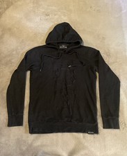 Killstar Hoodie Mercury Rising Black Mesh Patch Occult Symbol Pullover Goth XS