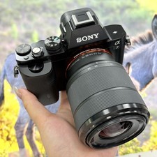 Sony Alpha A7 24.3MP Full Frame Mirrorless Digital Camera with 28-70mm Lens