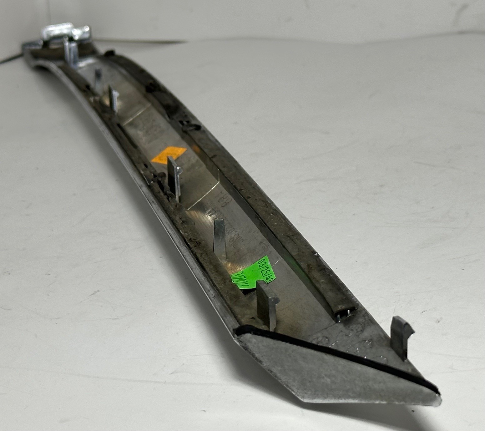 11 - 18 BENTLEY CONTINENTAL REAR RIGHT RH DOOR MOLDING CHROME 3W8853536AA OEM