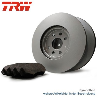 Bremsscheiben Set + Beläge TRW