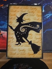 Witch Wall Decor Frame