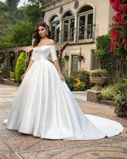 Casablanca Wedding Dress 2415  Used Once   Princess Bridal Gown