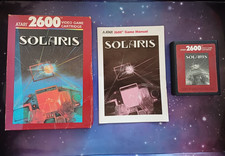 Atari 2600 - Solaris - Complete Boxed Game with Manual - PAL - TESTED! 🕹️