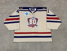 Lehigh Valley Phantoms Game Issued MIC AHL 80th Anniversary Jersey CCM Stolarz