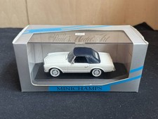 Minichamps 1/43 Mercedes-Benz 280 Sl Cabriolet Soft Top White Product Number Min