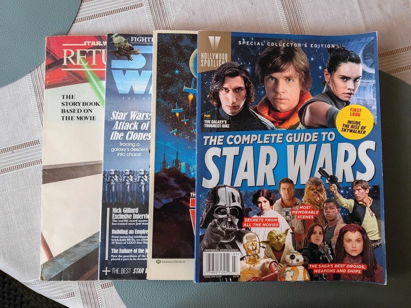Star Wars Magazines Lot, Two Magazines To Soft Covers