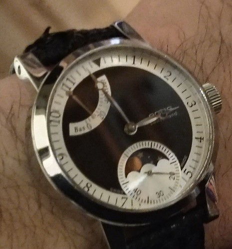 Rare Swiss EPOS Sophistiquée Moon-phase Watch + Power Reserve, Ref. 3378 - Picture 2 of 15