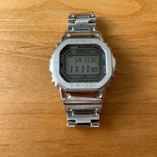 CASIO G SHOCK Digital Wristwatch Silver O7