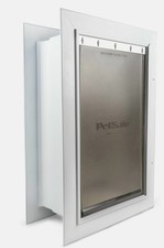 NEW PetSafe Wall Dual Entry Telescoping Pet Door for Dogs - Large Open Box