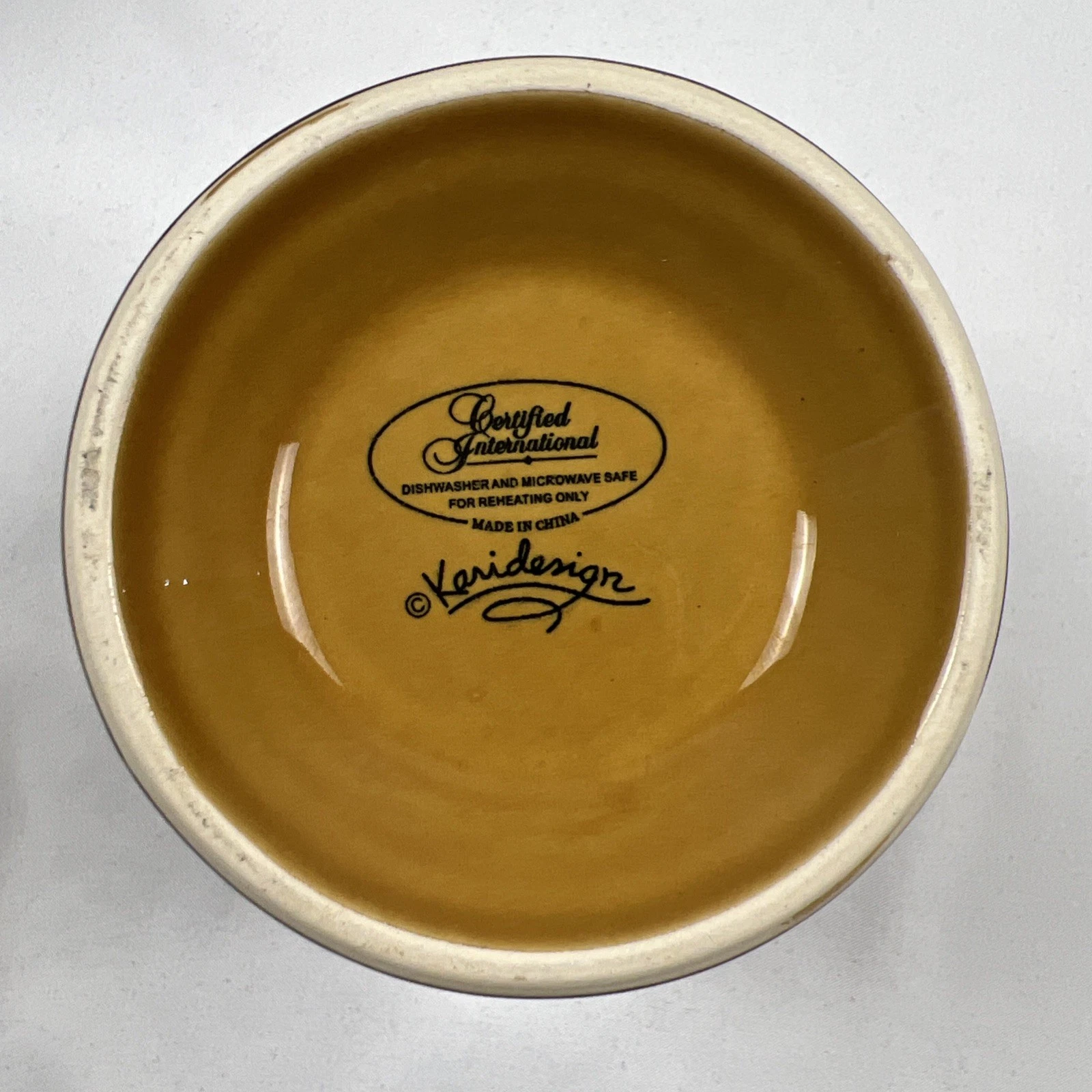 Certified International Regency Gold Footed Bowls - Thumbnail 3