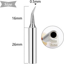 10 Pieces Soldering Iron Tips, 900M-T Solder Welding Replacement Tip Kit for ...