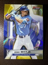 2025 Bowman's Best Bobby Witt Jr. Gold Refractor #69 14/50 Kansas City Royals