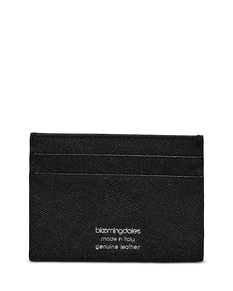 The Men's Store At Private label Mens Card Case Wallet One Size Black
