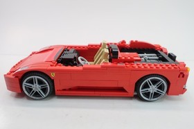Lego 8671 Racers Ferrari 430 Spider 1:17 Scale Model - Incomplete