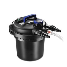 Pond Bio Water Filter w/ UV Light Aquarium Clarifier 800 - 1600 Gallons 6000L