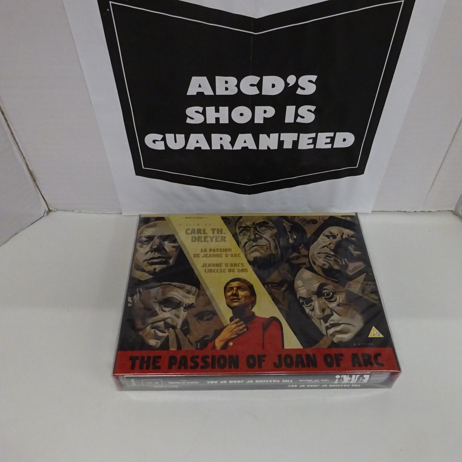 The Passion of Joan of Arc Blu-ray Masters Of Cinema with book