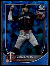 2025 Bowman Chrome Sapphire Carlos Correa #54