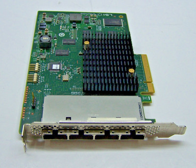 LSI Logic 9201-16e SAS Controller Serial Attached SCSI PCI Express 2.0 X8