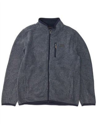 Weird Fish Herren Fleecejacke Large Navy Blau Polyester DY12