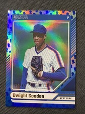 2024 Panini Donruss Blue Foil Dwight Gooden #67 New York Mets Serial #/46