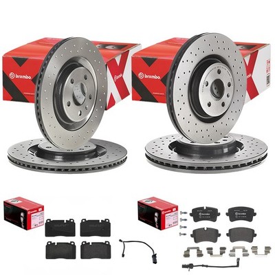 brembo SPORT BREMSENSET VORNE + HINTEN passend für AUDI A6 A7 C7 4G