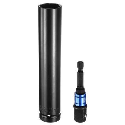 Deep 6-Punkt-Schlagschraubendreher 1/2'' 21mm 6'' mit Adapter,für Honda CR-V
