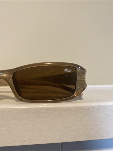 Vintage Bolle Sonnenbrille Groove 10359 polarisiertes Gestell hellbraun beige champagner - Bild 2 von 5