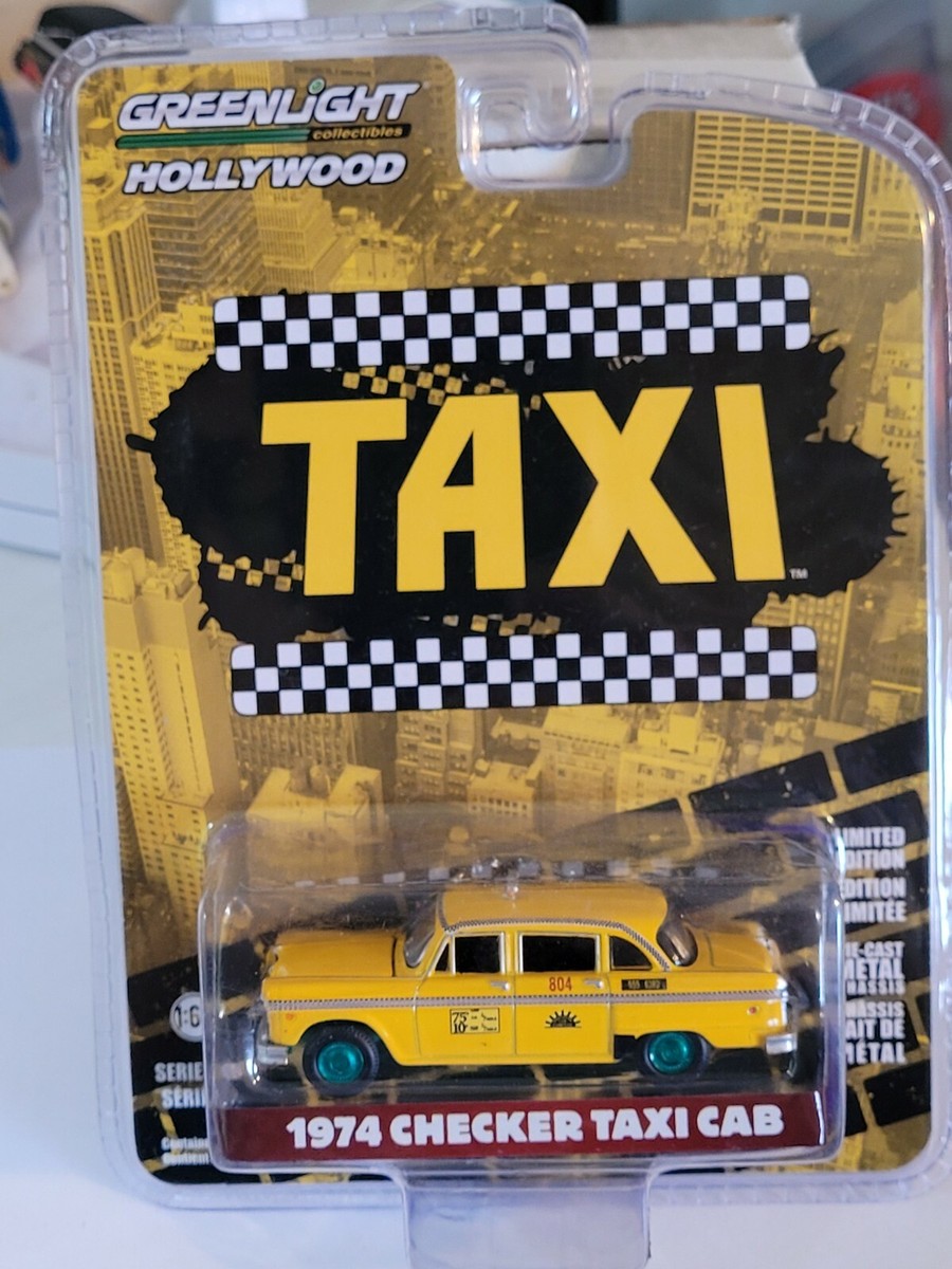 Bitty McClean 500枚限定盤シリアルナンバー付 TAXI UK Greenlight 1/64 Hollywood 29 Taxi 1974 Sunshine CAB Co Checker
