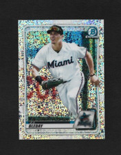 2020 Bowman J.J. Bleday BCP-116 Chrome Speckle Refractor 204/299 Miami Marlins