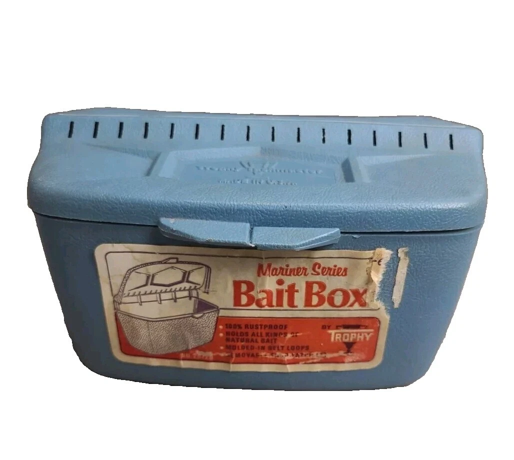 Bait Bucket/Box Other Vintage Fishing Equipment
