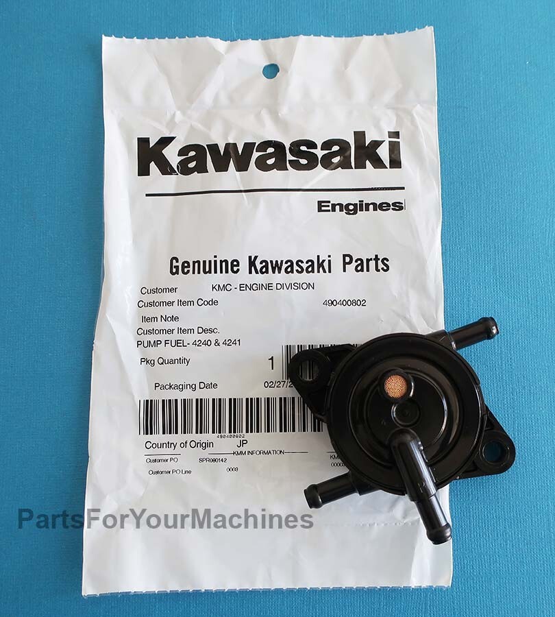 ブーブキ 1) OEM FUEL PUMP 490400802, KAWASAKI FR691V, FR730V, FS481V