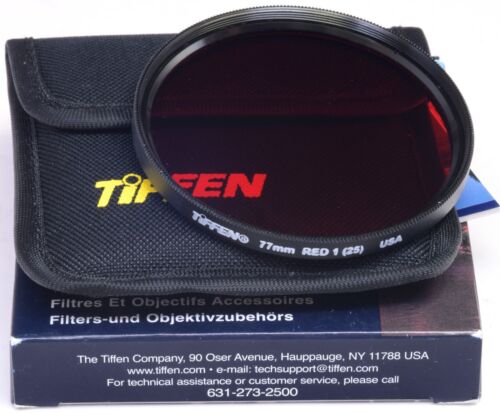 TIFFEN 77mm Red 1 (25) + Case + Guide - Boxed -
