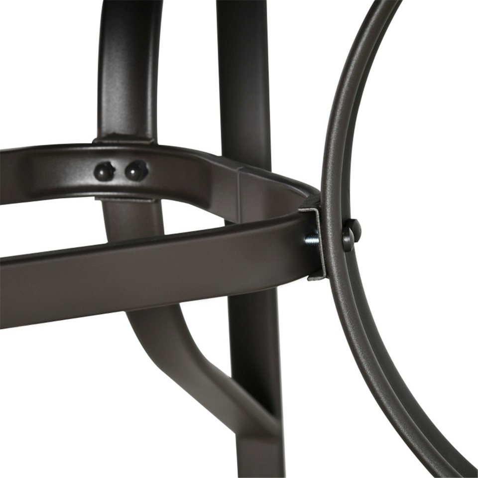 Outdoor Patio Dining Set with Umbrella Table and Chairs Garden